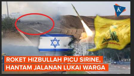 Warga Berlarian! Roket dari Lebanon Picu Sirine Israel Meraung