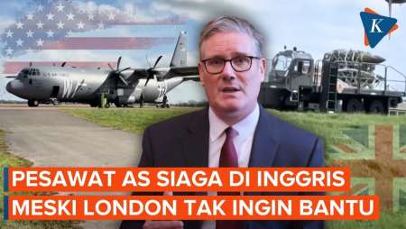 Penampakan Pesawat AS Parkir Di Pangkalan Inggris, Starmer Kukuh Tak Ingin Bantu Trump