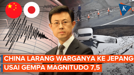 China Peringatkan Warganya Tak Pergi Ke Jepang Karena Ancaman Gempa