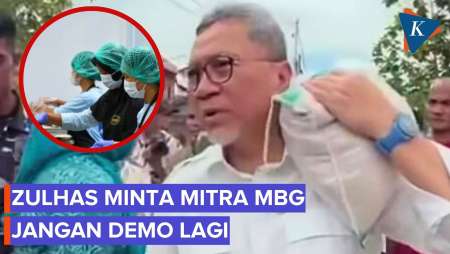 Janjikan Kepastian 13.000 Dapur MBG, Zulhas: Enggak Usah Demo Lagi