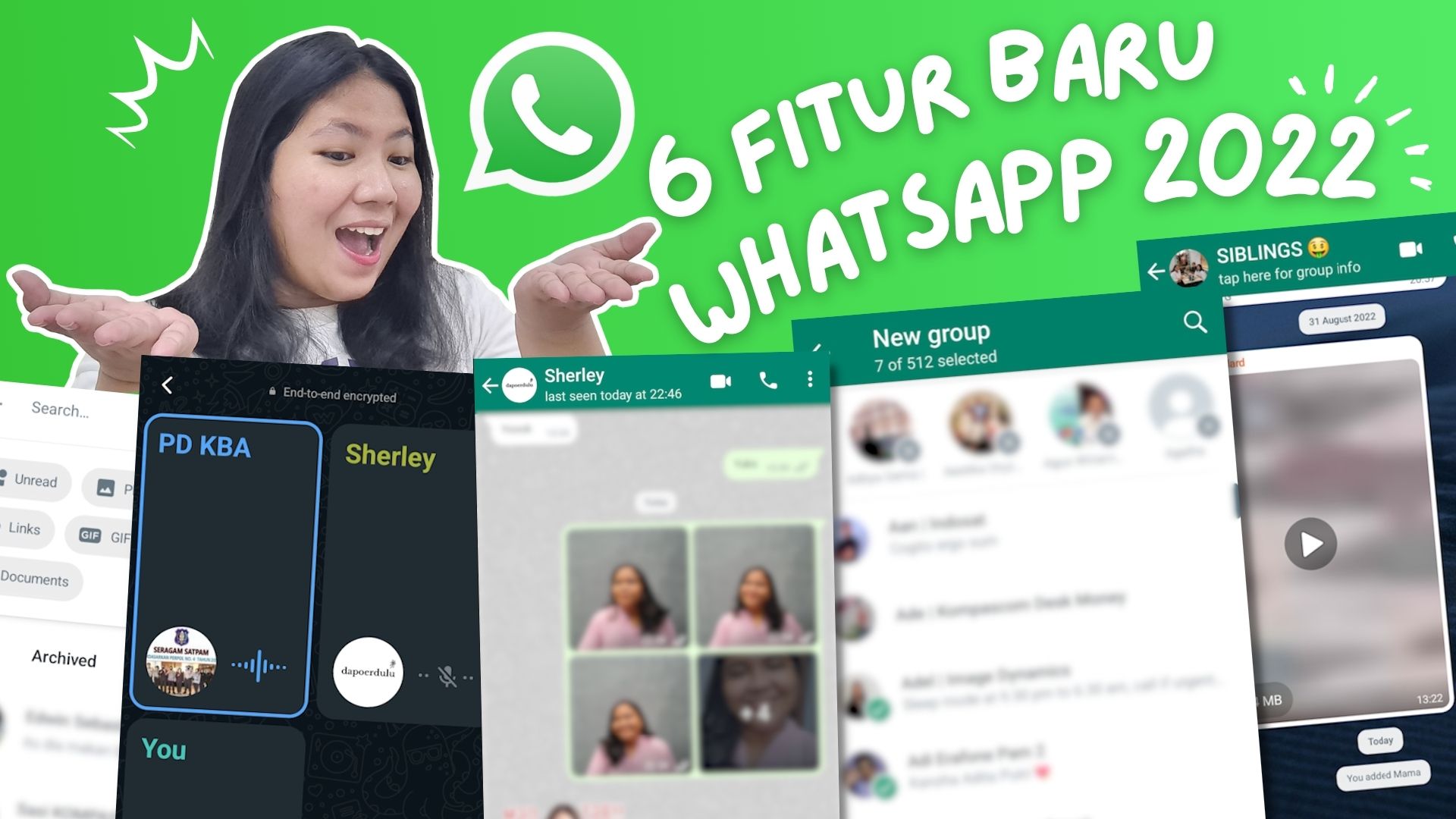 6 Fitur Baru WhatsApp di 2022 dan Cara Menggunakannya