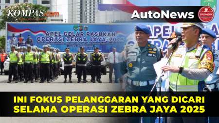 BREAKING NEWS-Polda Metro Resmi Gelar Operasi Zebra Jaya 2025