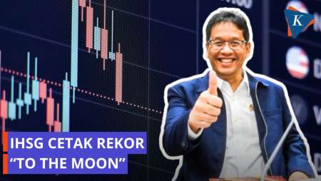 IHSG Cetak Rekor Usai Tembus 8.600, Purbaya: To The Moon, To The Moon!