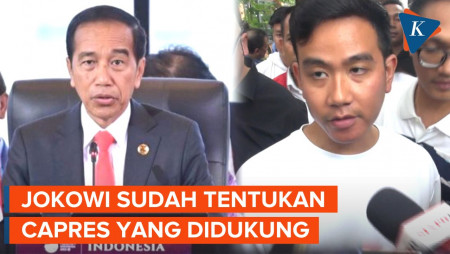 Gibran Ungkap Jokowi Sudah Kantongi Satu Nama Capres yang Didukung di 2024