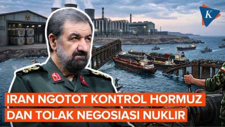 Iran Tetap Ogah Negosiasi Nuklir, Ngotot Kendalikan Selat Hormuz