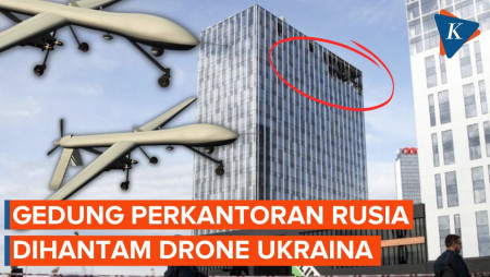 Moskwa Dihantam Drone Ukraina, Jubir Kremlin: Drone Sudah Dinetralkan