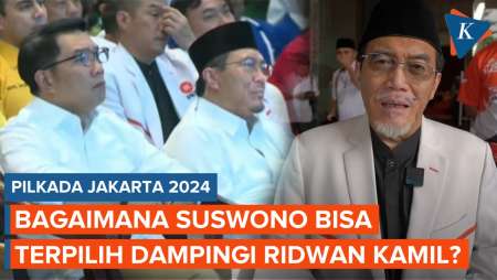 Resmi Diusung KIM Plus, Bagaimana Nama Suswono Bisa Dipilih Dampingi Ridwan Kamil?