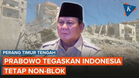 Prabowo Tegaskan Indonesia Tetap Non-Blok Di Tengah Perang Iran Vs AS-Israel