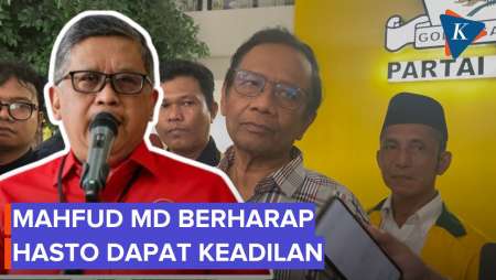 Jelang Vonis Hasto, Mahfud MD: Saya Berharap Tak Seperti Tom Lembong