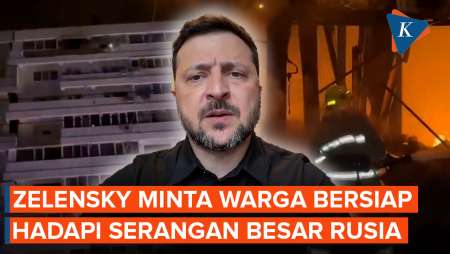 Minta Ukraina Bersiap, Zelensky: Rusia Sedang Siapkan Serangan Besar Baru