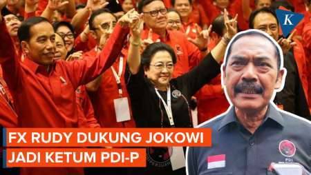  Jokowi Diusulkan Jadi Ketum PDI-P, FX Rudy: Setuju!