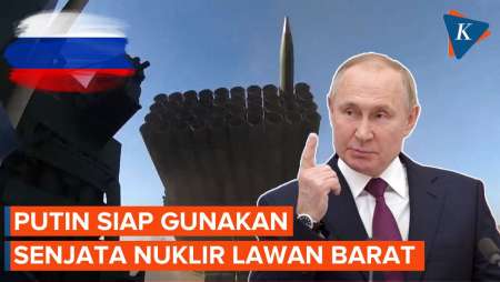 Putin Tak Melunak, Semakin Bertekad Tingkatkan Kekuatan Nuklir Hadapi Barat