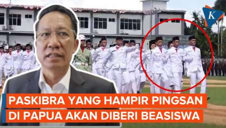 Menkum Pastikan Paskibra Hampir Pingsan di Papua Akan Dapat Beasiswa