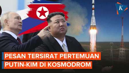 Ada Pesan Tersirat dari Perjumpaan Kim Jong-un dan Putin di Kosmodrom Vostochny?