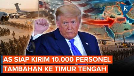 Tekan Iran, AS Akan Tambah Pasukan Ke Timur Tengah