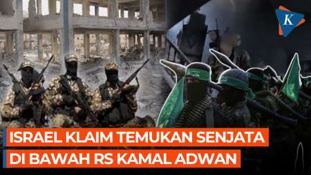 Israel Klaim Temukan Senjata-senjata Hamas di Bawah Rumah Sakit Gaza