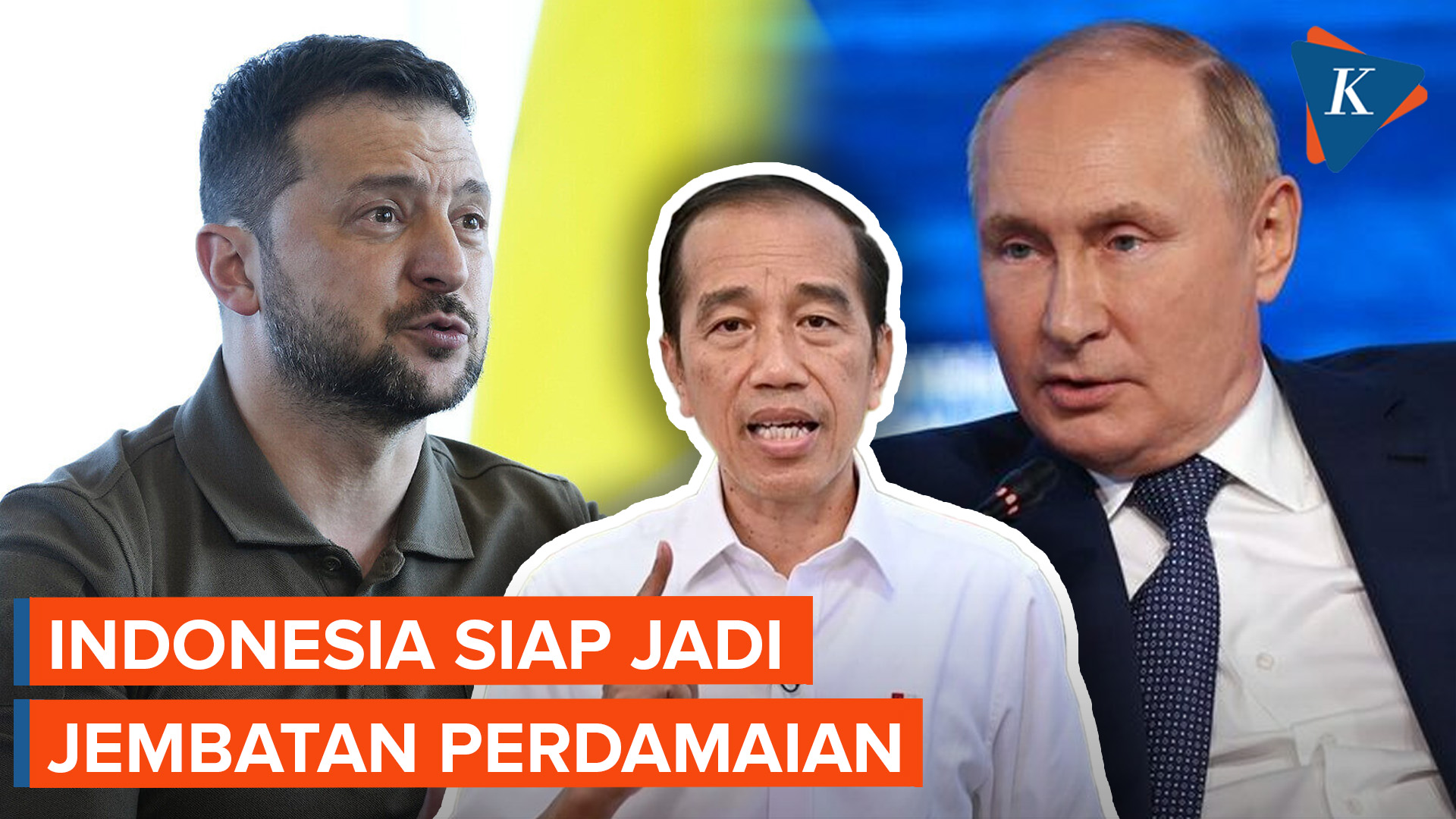 Jokowi Ungkap Indonesia Siap Jadi Jembatan Perdamaian Rusia-Ukraina