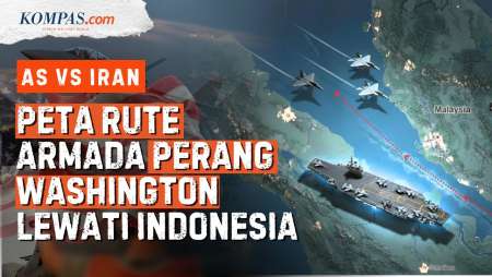 Rute Pergerakan Militer AS Ke Timteng, Kapal Induk Lewati Selat Malaka, Dekat Indonesia
