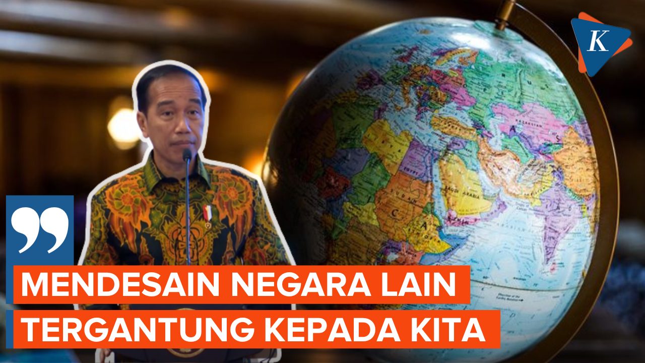 Jokowi Ingin Negara Lain Bergantung dengan Indonesia