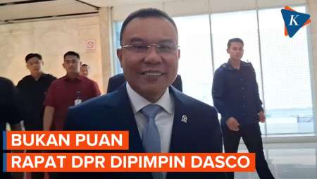 Dasco Gantikan Puan Pimpin Rapat Paripurna DPR untuk RUU Pilkada