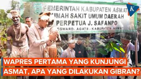 Ini Yang Dilakukan Gibran Di Asmat Papua Selatan!