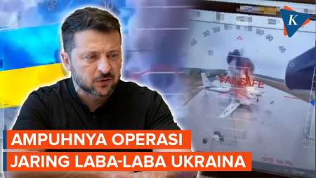 Operasi Jaring Laba-laba Ukraina: Modal Rp 162 Juta, Rugikan Rusia Rp 114 Triliun