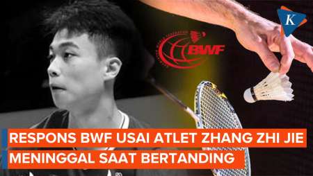 Respons BWF soal Pemain Badminton Zhang Zhi Jie Meninggal Saat Bertanding