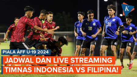 Jadwal dan Live Streaming Indonesia Vs Filipina di Piala AFF U-19 2024
