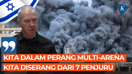 Menhan Israel Ungkap Negaranya Hadapi Ancaman yang Mengepung dari 7 Sisi, Mana Saja?