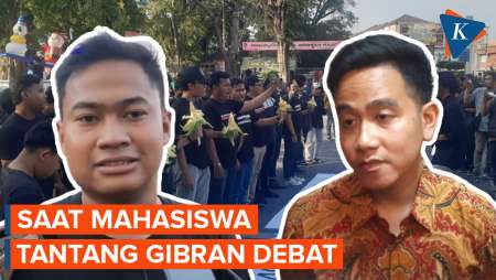 Mau Ajak Debat Gibran, Mahasiswa Geruduk Balai Kota Solo