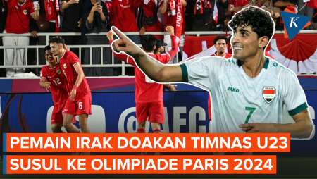 Striker Irak Ali Jasim Doakan Indonesia Lolos ke Olimpiade Paris