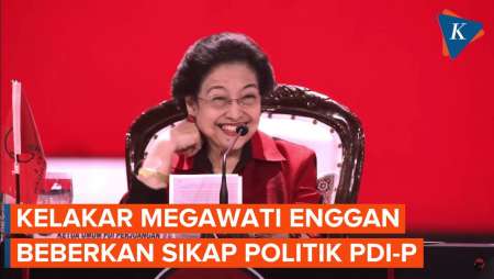 Megawati Tak Umumkan Sikap PDI-P di Rakernas: Enak Aja, Gue Mainin Dulu Dong