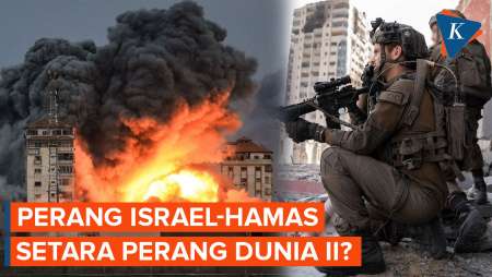 Perang di Gaza Disebut Setara Pengeboman Sekutu atas Jerman di Perang Dunia II