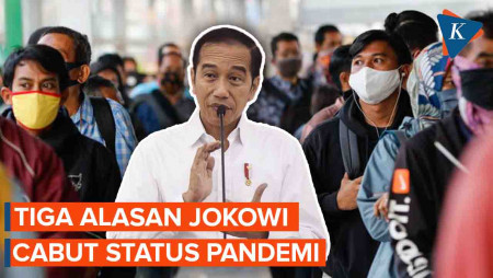 Alasan Jokowi Cabut Status Pandemi Indonesia