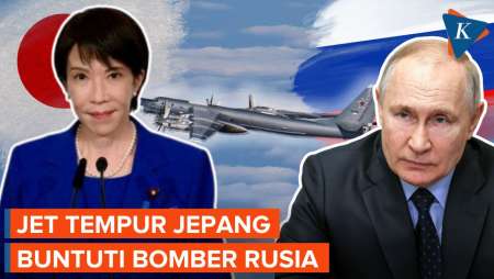 Jet Tempur Jepang Buntuti Bomber Rusia Yang Mondar-mandir Ke Pulau Sado, Ada Apa?