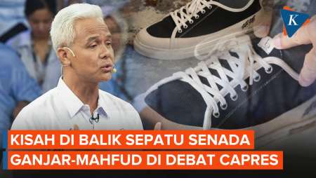 Mengenal Lebih Dekat Sepatu yang Dikenakan Ganjar-Mahfud di Debat Capres Pertama dan Kisahnya