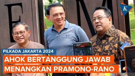 Ahok: Saya Bertanggung Jawab untuk Kemenangan Pramono-Rano Karno