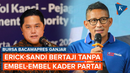 Erick Thohir dan Sandiaga Uno Menuju Posisi Cawapres dari Jalur Non-Partai?