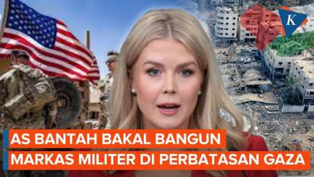 Gedung Putih Bantah AS Akan Bangun Pangkalan Militer Di Perbatasan Gaza