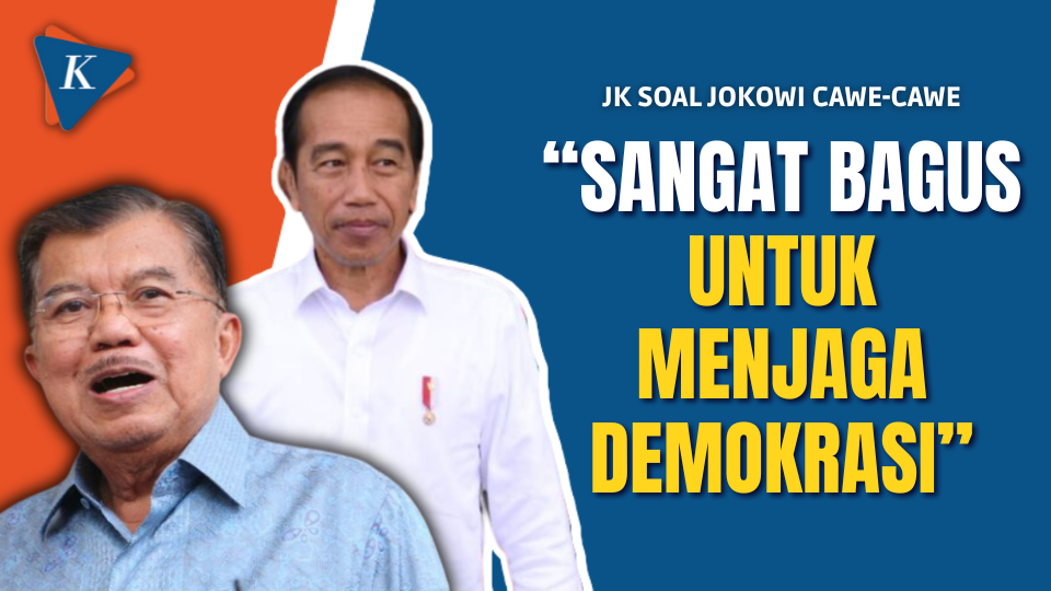 Saat JK Dukung Jokowi Cawe-cawe dalam Pemilu 2024