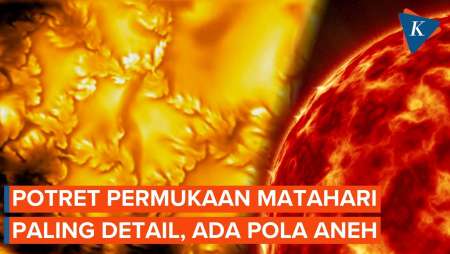 Foto Permukaan Matahari Paling Detail Ungkap Pola Bulu Misterius