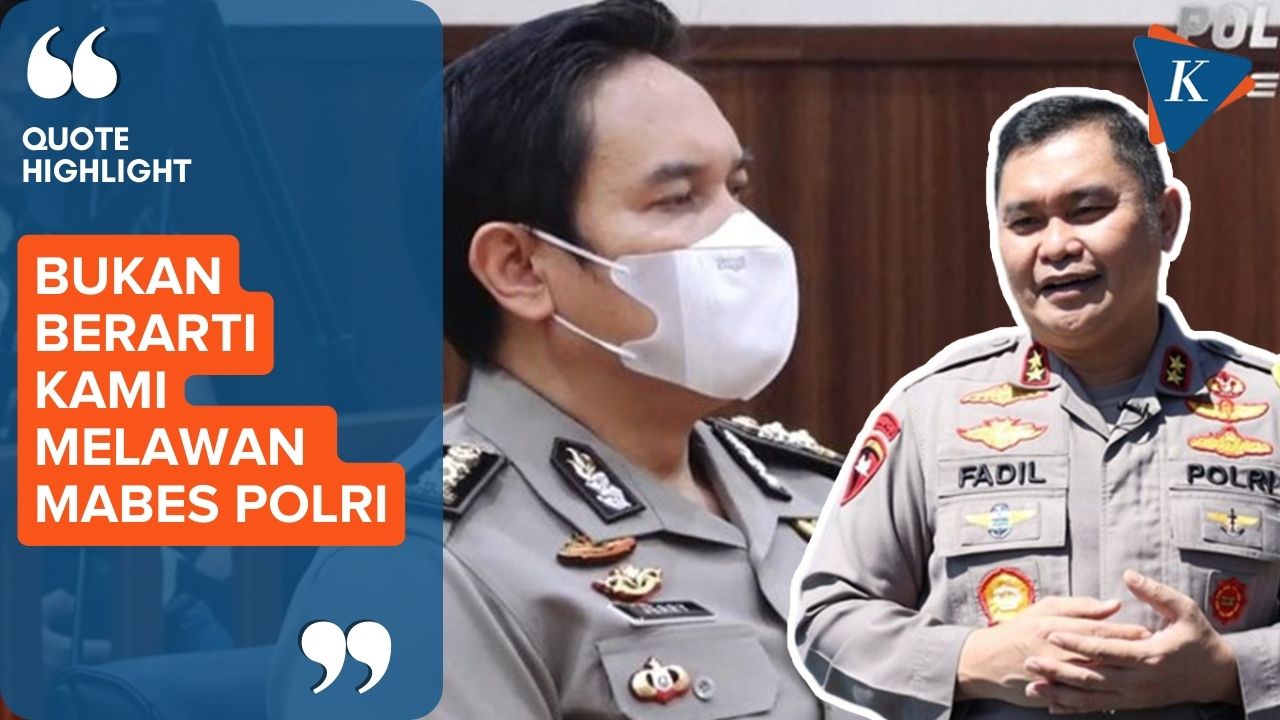 Beri Bantuan Hukum ke AKBP Jerry, Kapolda Metro Fadil Imran Bantah Lawan Mabes Polri