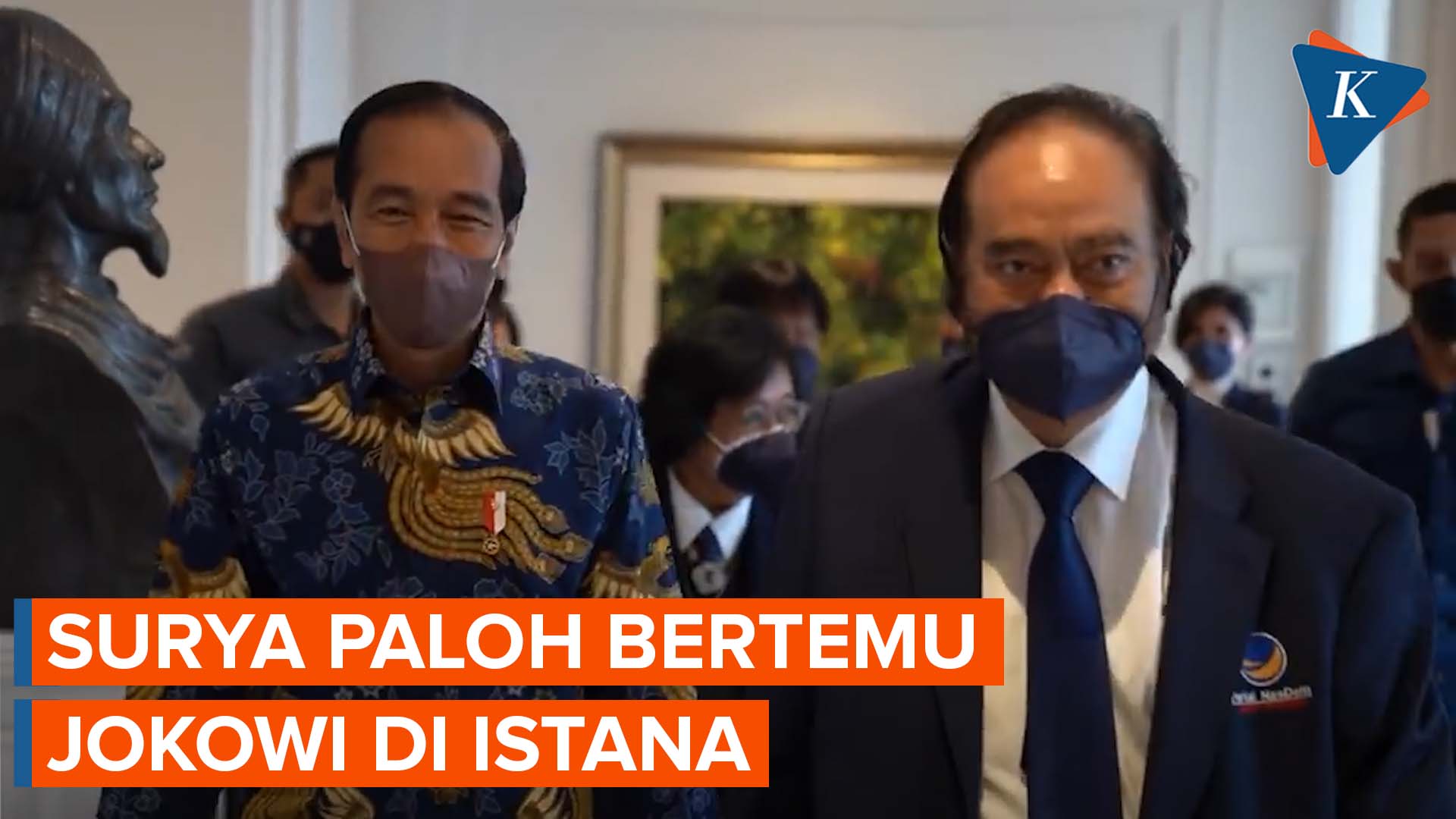 Surya Paloh Bertemu Jokowi di Istana, Ada Apa