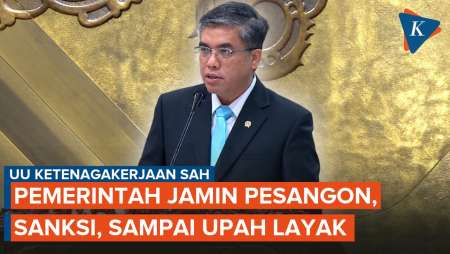 Sah! Ini 8 Poin Penting Dalam UU Ketenagakerjaan Baru
