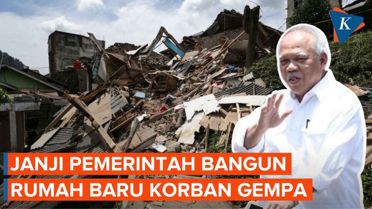 Janji Pemerintah untuk Korban Gempa Cianjur yang Rumahnya Hancur