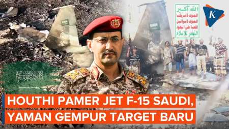 Houthi Pamer Jet F-15 Saudi Yang Ditembak Jatuh, Pemerintah Yaman Gempur Target Baru