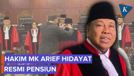 13 Tahun Duduki Kursi MK, Arief Hidayat Resmi Pensiun