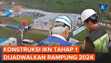 Berikut Rincian Progres Pembangunan IKN Tahap 1 yang Sudah Capai 38 Persen