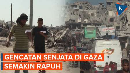 Israel Serang Gaza! Warga Palestina Khawatir Perang Pecah Lagi