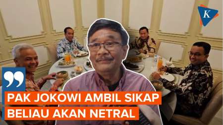 Djarot Sebut Pertemuan Jokowi dan 3 Bacapres di Istana Simbol…